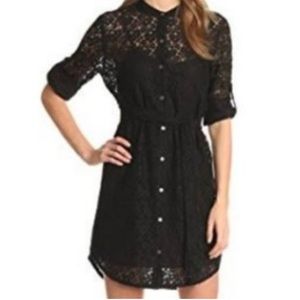 DKNYC Button Down Dress Shirt/ Cover-Up